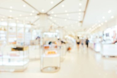 Soyut bulanıklık ve ufuk lüks alışveriş merkezi bölümü s