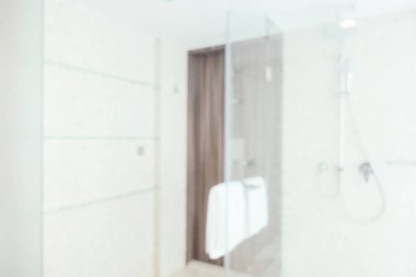 Soyut bulanıklık ve ufuk banyo ve tuvalet iç