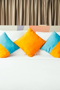 Yastık yatak yatak odası dekorasyon iç