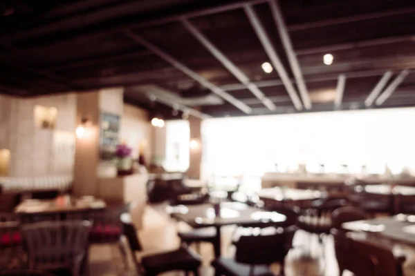 Absztrakt blur és defocused kávézó-kávézó és étterem inte — Stock Fotó