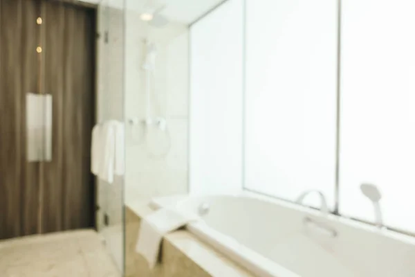 Flou abstrait et intérieur de salle de bain et toilettes déconcentré — Photo