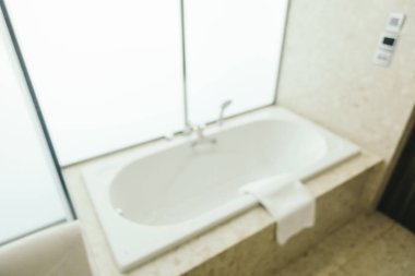 Soyut bulanıklık ve ufuk banyo ve tuvalet iç