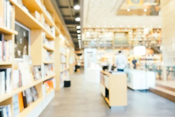 Abstracte onscherpte en intreepupil bibliotheek en boek winkel Winkel interieur — Stockfoto