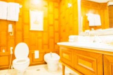 Soyut bulanıklık ve ufuk tuvalet ve banyo