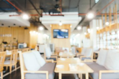 Soyut bulanıklık ve ufuk restoran ve kafe