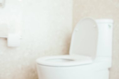 Soyut bulanıklık ve ufuk banyo ve tuvalet iç