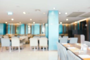 Soyut bulanıklık ve ufuk restoran ve kafe