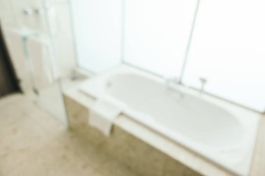 Soyut bulanıklık ve ufuk banyo ve tuvalet iç