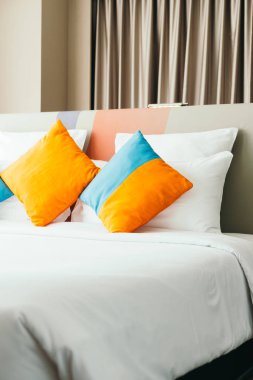 Yastık yatak yatak odası dekorasyon iç