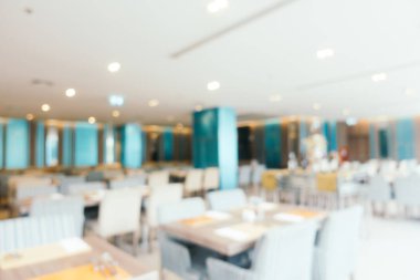 Soyut bulanıklık ve ufuk restoran ve kafe