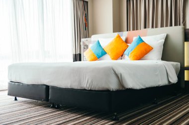 Yastık yatak yatak odası dekorasyon iç