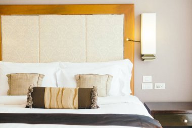 Yastık yatak yatak odası dekorasyon iç