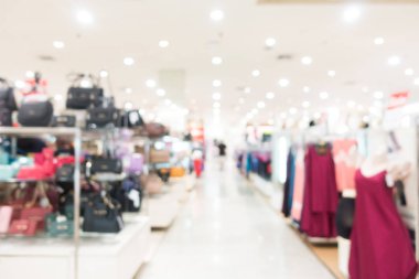 Soyut bulanıklık ve ufuk alışveriş merkezi mağazası