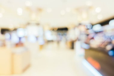 Soyut bulanıklık ve derpartment mağaza defocused