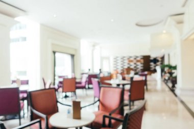 Soyut bulanıklık ve ufuk otel looby ve salon