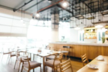 Soyut bulanıklık ve ufuk restoran ve kafe