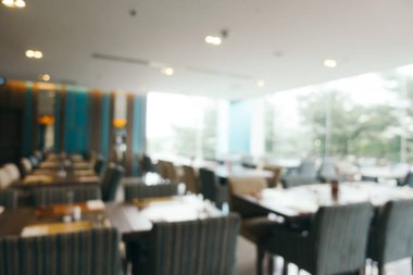 Soyut bulanıklık ve ufuk restoran ve kafe