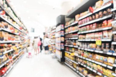 Soyut bulanıklık ve ufuk süpermarket