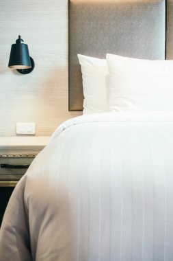 Yastık yatak yatak odası dekorasyon iç