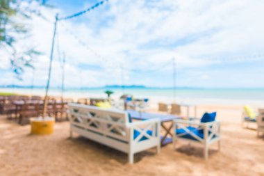 soyut bulanıklık plaj ve deniz