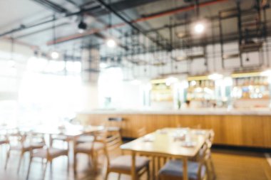 Soyut bulanıklık ve ufuk restoran ve kafe
