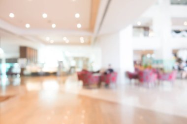 Bulanıklık otel soyut ve iç lobi