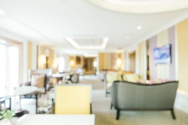 Soyut bulanıklık ve ufuk otel looby ve salon