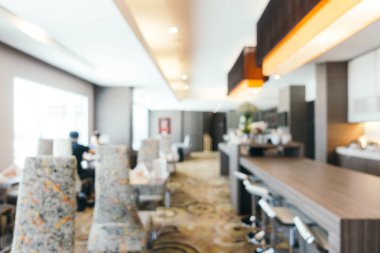 Soyut bulanıklık ve ufuk otel ve lobi salonu