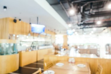 Soyut bulanıklık ve ufuk restoran ve kafe
