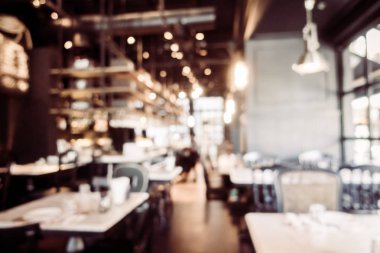 Soyut bulanıklık ve ufuk restoran ve kafe Cafe Inte