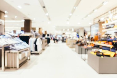 Soyut bulanıklık ve derpartment mağaza defocused