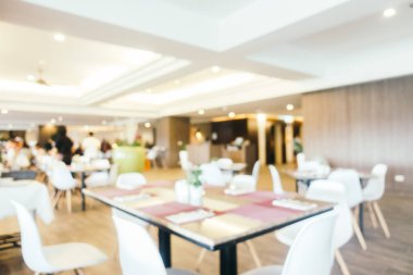 Soyut bulanıklık ve ile ufuk Restoran bar ve kafeterya 