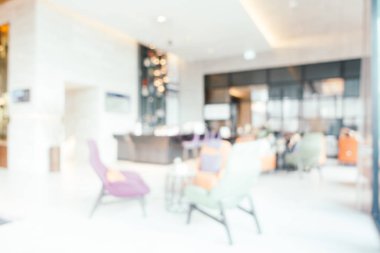 Soyut bulanıklık ve ufuk lüks otel iç