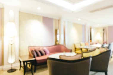 Soyut bulanıklık ve ufuk otel looby ve salon