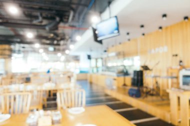 Soyut bulanıklık ve ufuk restoran ve kafe