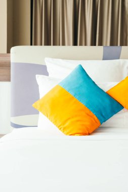 Yastık yatak yatak odası dekorasyon iç