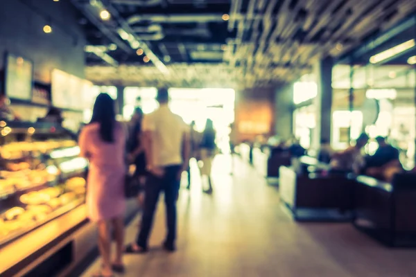 Soyut bulanıklık ve ufuk kafe Cafe iç