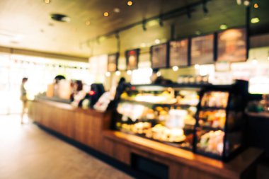 Soyut bulanıklık ve ufuk restoran ve kafe Cafe Inte