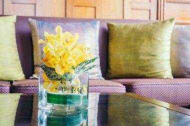 Yastık yatak yatak odası dekorasyon iç