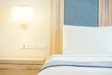 Yastık yatak yatak odası dekorasyon iç