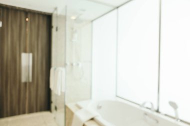 Soyut bulanıklık ve ufuk banyo ve tuvalet iç