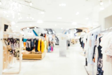 Soyut bulanıklık ve bokeh depa alışveriş merkezi iç defocused