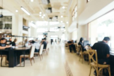 Soyut bulanıklık ve Kütüphane içinde ufuk bookshelf