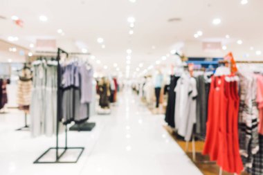 Bokeh ve ufuk alışveriş merkezi ile soyut bulanıklık