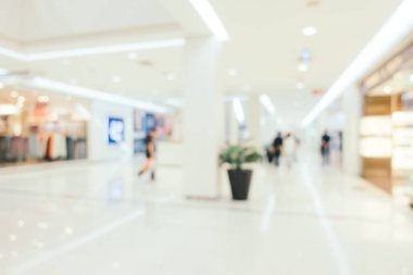 Bokeh ve ufuk alışveriş merkezi ile soyut bulanıklık