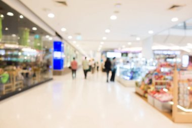 Soyut bulanıklık ve ufuk alışveriş merkezi