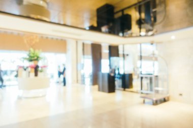 Soyut bulanıklık ve ufuk lüks otel iç