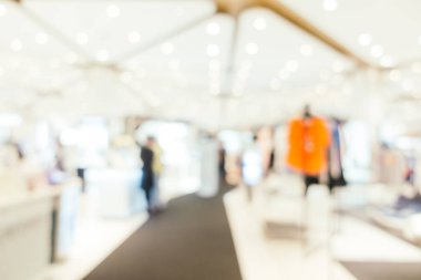 Soyut bulanıklık ve ufuk lüks alışveriş merkezi bölümü s