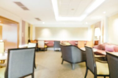 Soyut bulanıklık ve ufuk otel looby ve salon