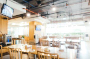 Soyut bulanıklık ve ufuk restoran ve kafe